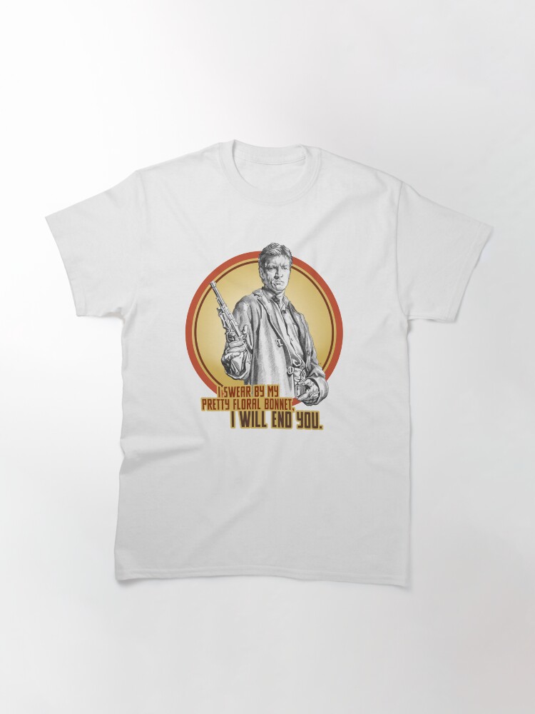 Thumbnail 3 of 7, Classic T-Shirt, I will end you. designed and sold by GraemeNeilReid.