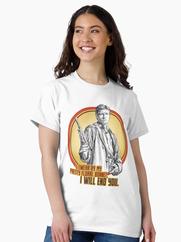 Thumbnail 1 of 7, Classic T-Shirt, I will end you. designed and sold by GraemeNeilReid.