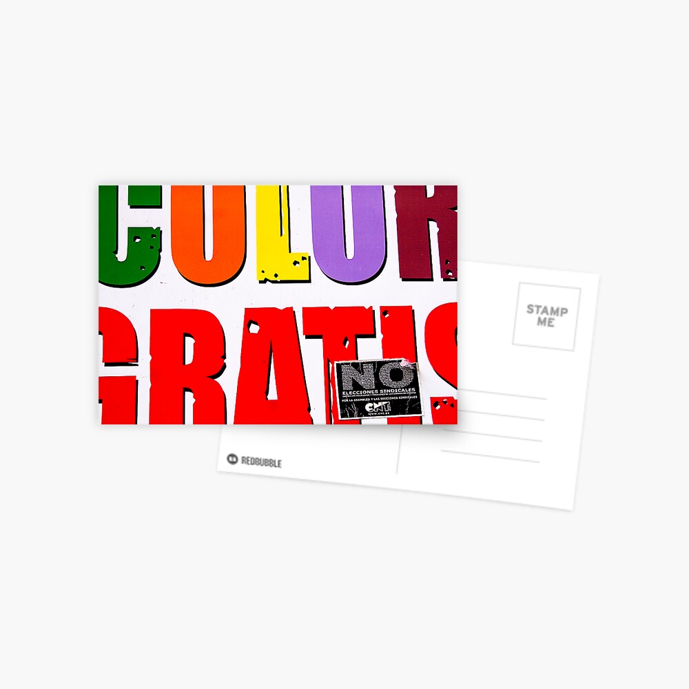 Free Colour Postcard