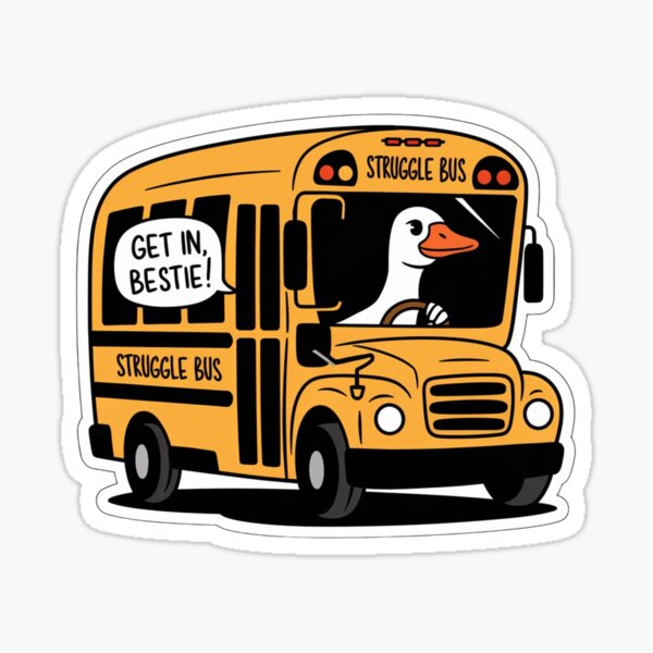 Item preview, Struggle Bus Get In Bestie designed and sold by Migdaliala.