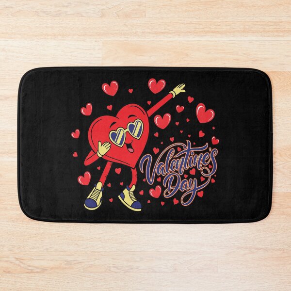 Item preview,  VALENTINE'S DAY - FUNNY-DANCER RED HEART -TEXT- TYPOGRAPHY   designed and sold by Gihan-Design.