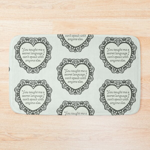 Item preview, 'Secret Language' Valentine designed and sold by justswemothings.