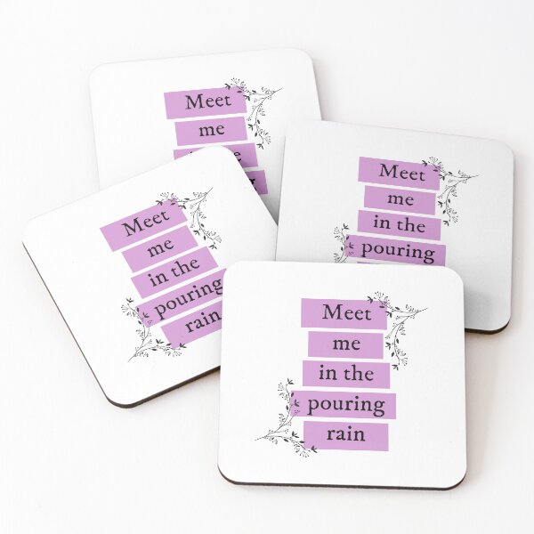 Item preview, Meet me in the pouring rain Taylor Swift designed and sold by bombalurina.