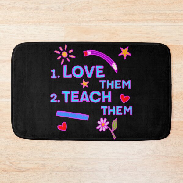 Item preview, Love Them First Teach them Second Teacher Valentines designed and sold by IHateDumplings.