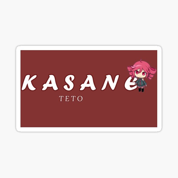 Vista previa del artículo con la obra «Kasane Teto vocaloid», diseñado y vendido por aMEOWzingshop.