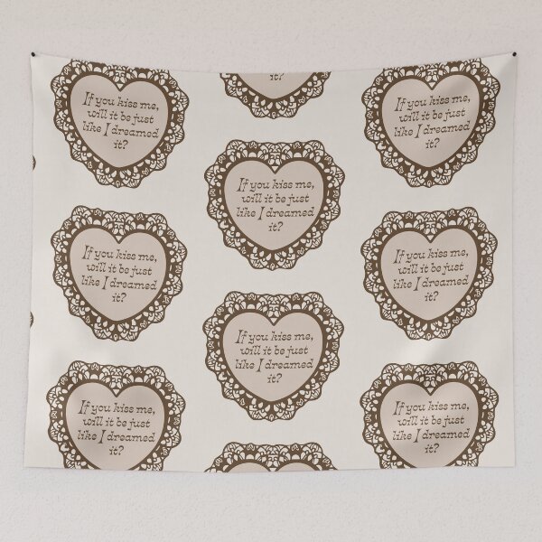 Item preview, 'Will It Be Just Like I Dreamed It?' Valentine designed and sold by justswemothings.