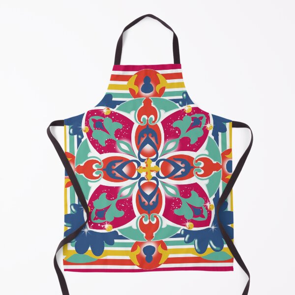 Item preview, Colorful Lucky Cross Star Mandala Psychedelic Design designed and sold by JoseYeste.