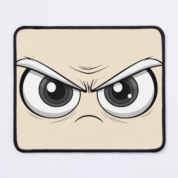 Item preview, Angry Eyes - Grey designed and sold by John-Rock.
