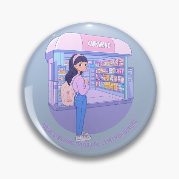 Item preview, Awkward Shopping Adventures: Personal Space Edition designed and sold by TheSillySartor.