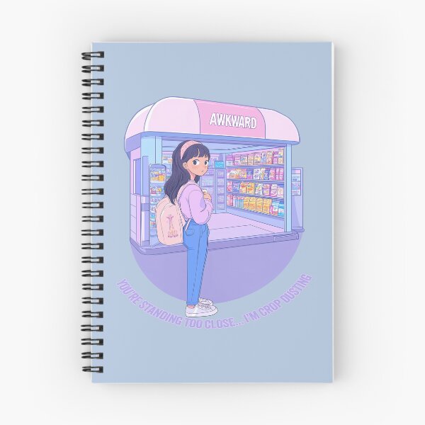 Item preview, Awkward Shopping Adventures: Personal Space Edition designed and sold by TheSillySartor.