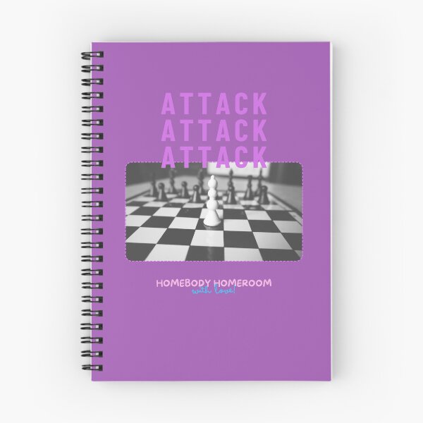 Item preview, Attack, Attack, Attack! Chess Games by Pink designed and sold by HOMEBODYHOMEROO.
