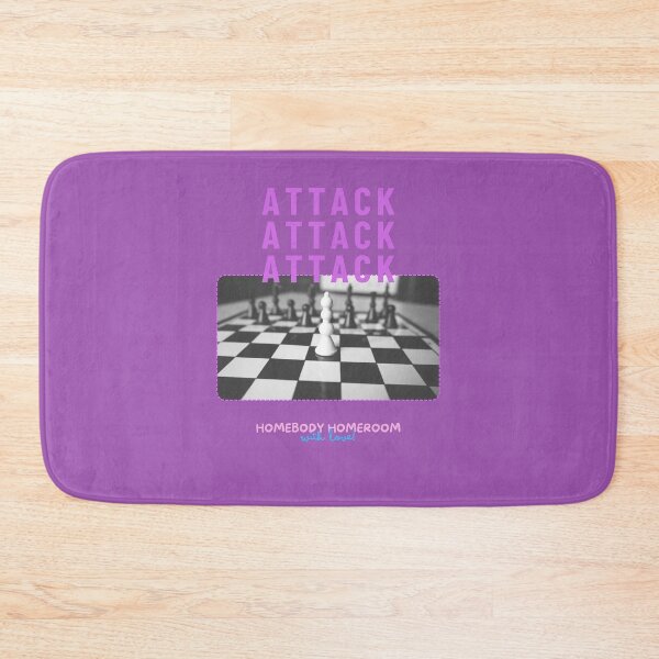 Item preview, Attack, Attack, Attack! Chess Games by Pink designed and sold by HOMEBODYHOMEROO.