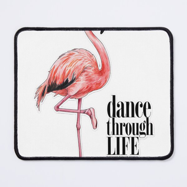 Item preview, Elegant Flamingo Ballet – Dance Through Life designed and sold by Petpixy.