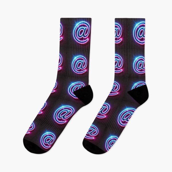 Artikelvorschau, Neon-Arobase-Glühen entworfen und verkauft von Wiredart.