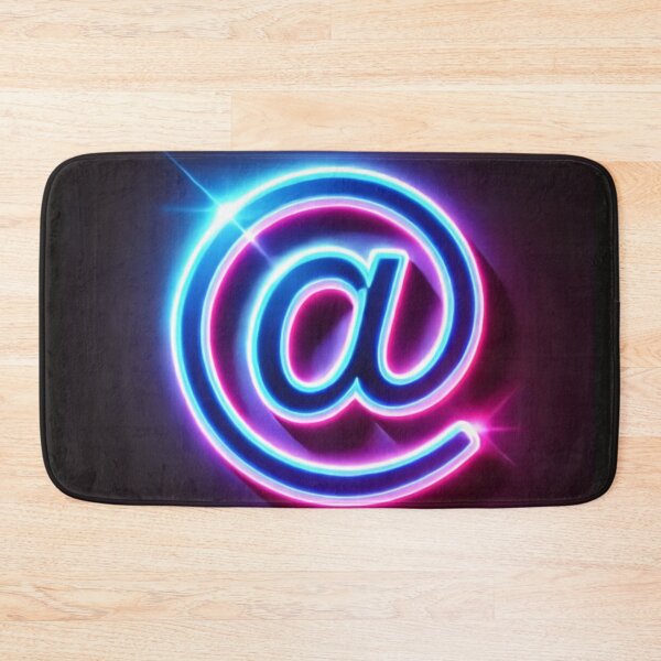 Item preview, Neon Arobase Glow designed and sold by Wiredart.