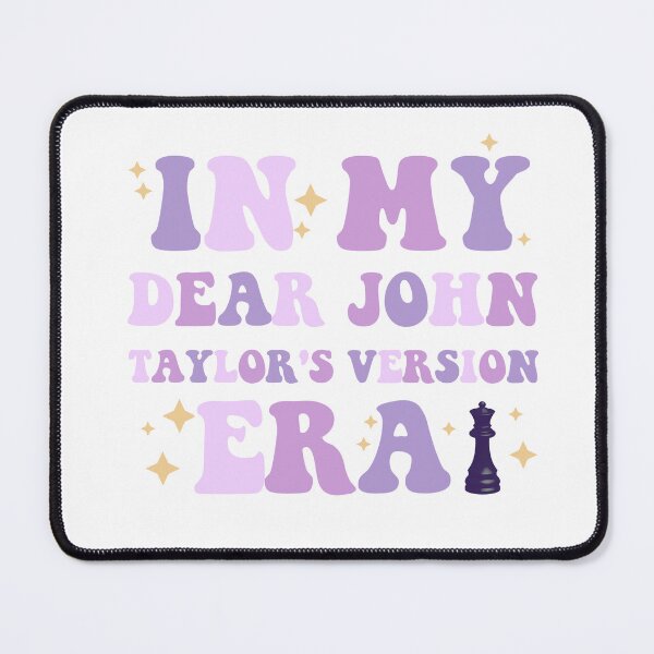Item preview, Dear John Taylor Swift designed and sold by bombalurina.