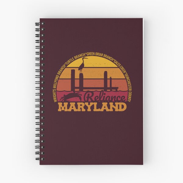 Item preview, Reliance Maryland Sunset Retro Local Pride Logo designed and sold by CRHPOD20.