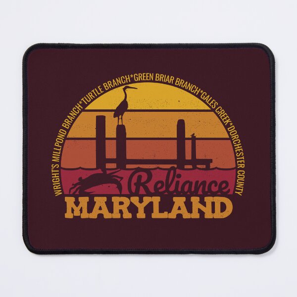 Item preview, Reliance Maryland Sunset Retro Local Pride Logo designed and sold by CRHPOD20.