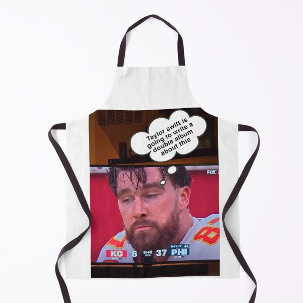 Item preview, Travis thinking about the breakup songs Taylor is going to write about him ?☹️?? designed and sold by AiArtCreations1.
