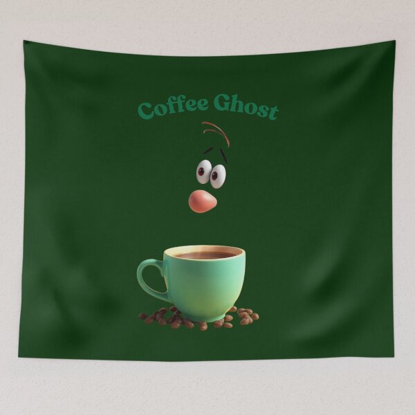 Item preview, Coffee Ghost designed and sold by Ink And Inspire.
