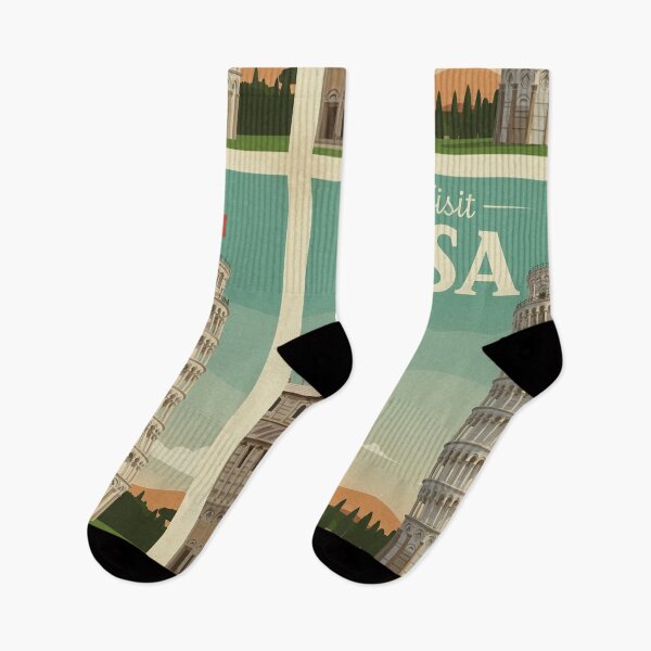 Item preview, Leaning Tower of Pisa – Vintage Travel Poster, Retro Italy Wall Art designed and sold by TrendSh0p.