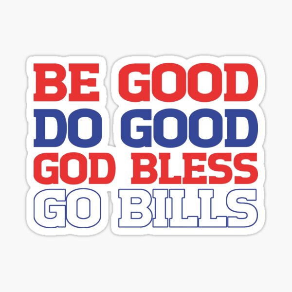 Item preview, Do Good, Be Good, Josh Allen MVP designed and sold by Judestudio.
