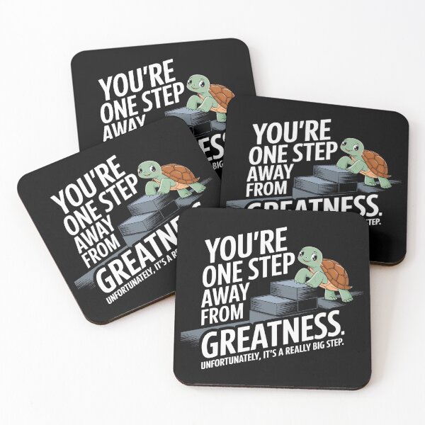 Item preview, You're one step away from greatness. Unfortunately, it's a really big step designed and sold by MagicWander.