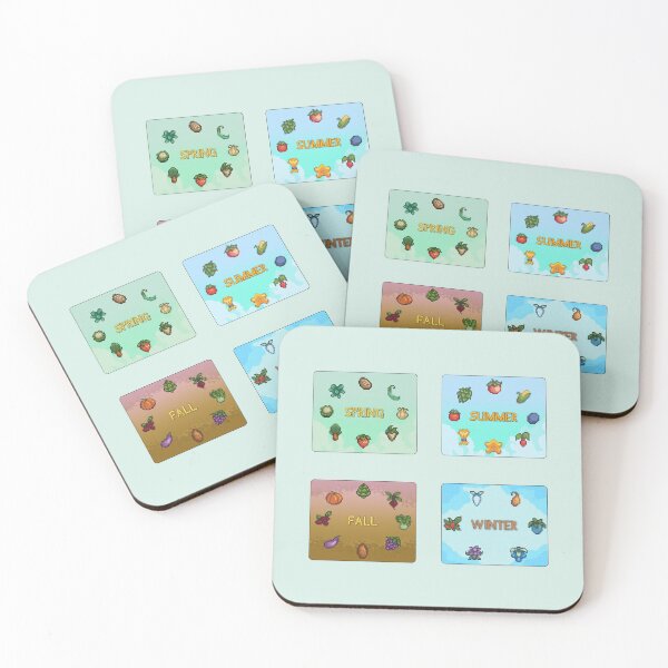 Item preview, Stardew Inspired Seasons designed and sold by ShopSmallBytes.