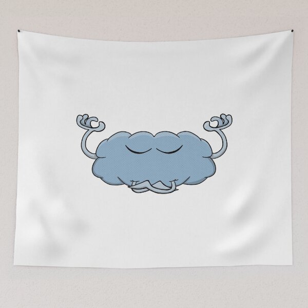 Item preview, Cute cloud meditating designed and sold by shopdiego.