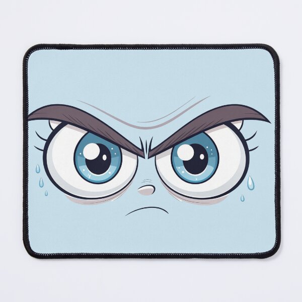Item preview, Copy of Angry Eyes - Blue designed and sold by John-Rock.