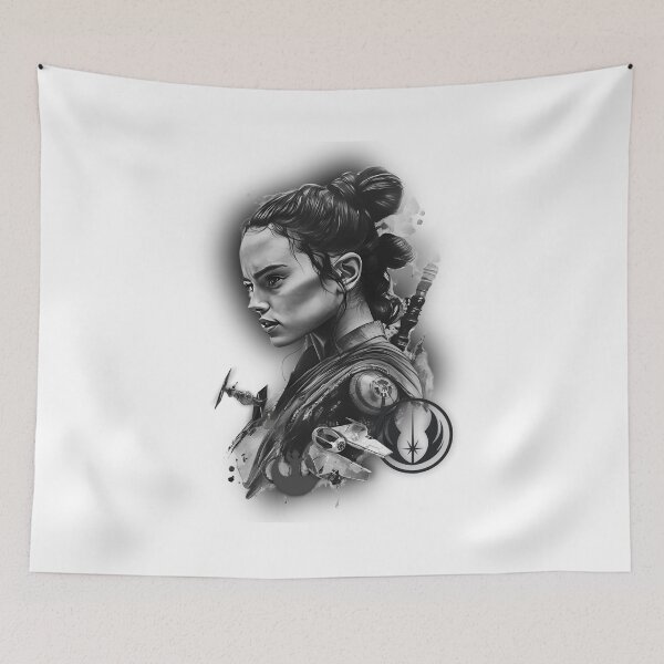 Item preview, "Rey" Digital Art Star Wars designed and sold by GPBridgetown.