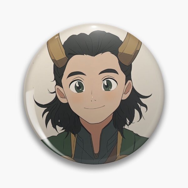 Item preview, Loki, Norse mythology | Anime style designed and sold by ComicsFactory.