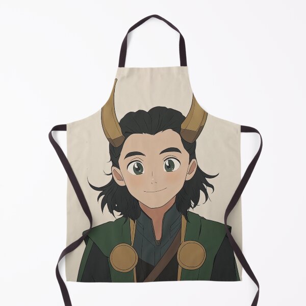 Item preview, Loki, Norse mythology | Anime style designed and sold by ComicsFactory.