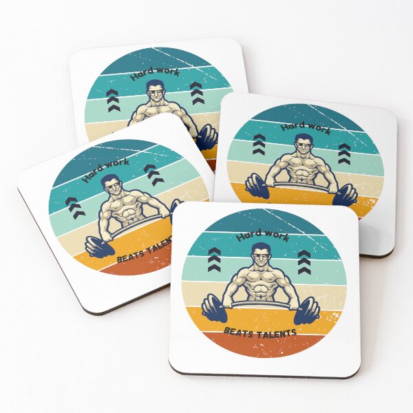 Item preview, Hard Work Beats Talent  designed and sold by Simply Blank ブランク..