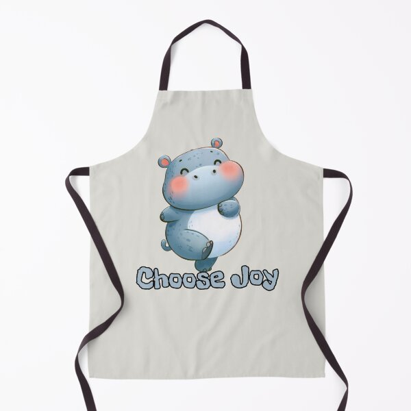 Item preview, Choose Joy Animals Hippo designed and sold by SillyDarkShop.