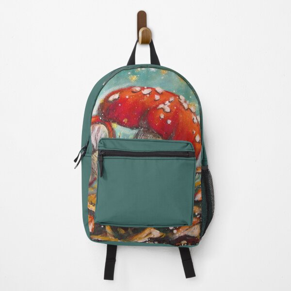Item preview, Fly agarics in autumn leaves designed and sold by Naturzauber.