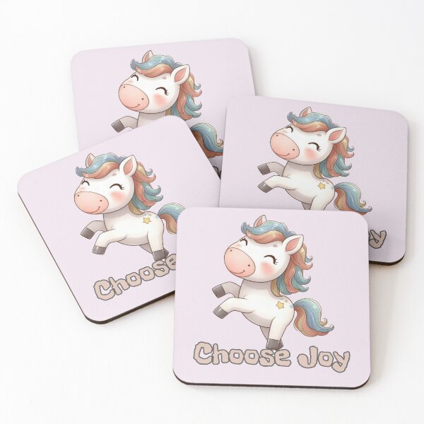 Item preview, Choose Joy Animals Unicorn designed and sold by SillyDarkShop.
