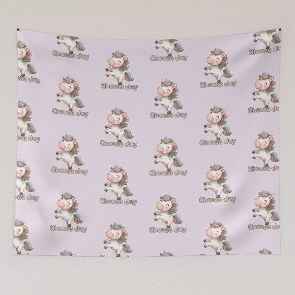 Item preview, Choose Joy Animals Unicorn designed and sold by SillyDarkShop.