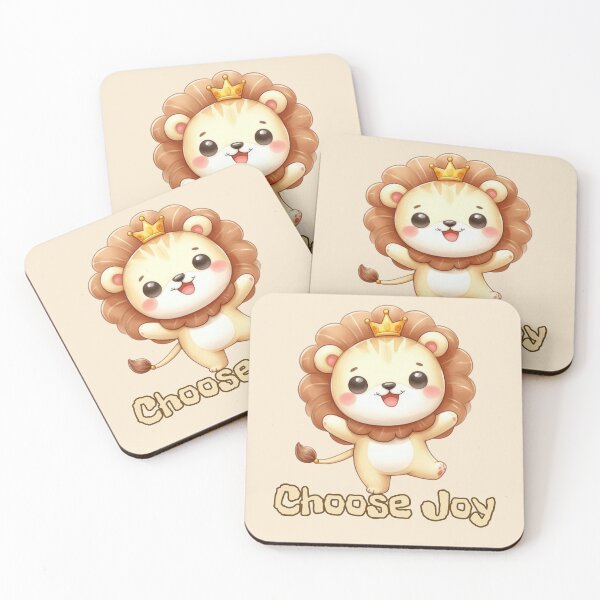 Item preview, Choose Joy Animals Lion designed and sold by SillyDarkShop.