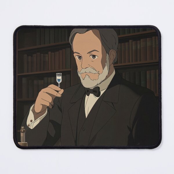Item preview, Louis Pasteur | Anime style designed and sold by ComicsFactory.