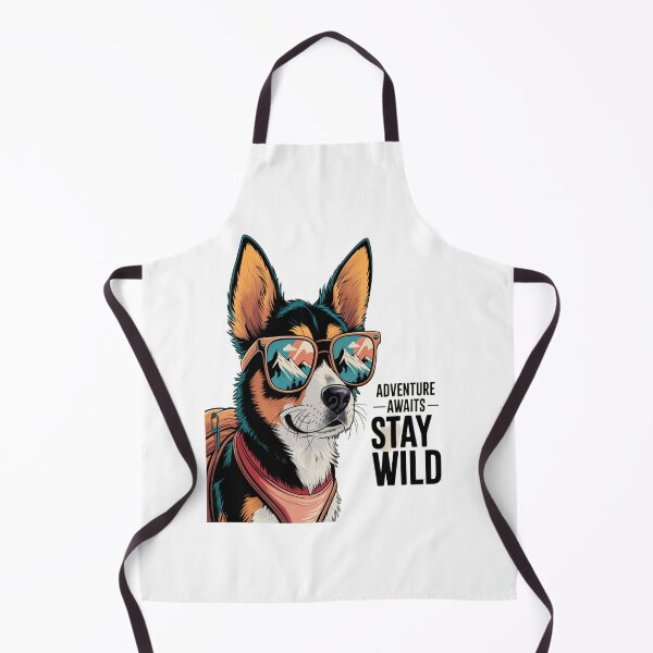 Item preview, "Adventure Awaits – Stylish Dog Explorer" designed and sold by Petpixy.