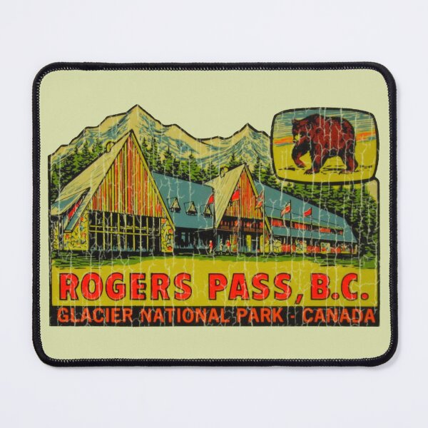 Item preview, Rogers Pass British Columbia Vintage Distressed designed and sold by hilda74.
