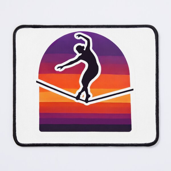 Item preview, Slacklining at Sunset designed and sold by ImaginPictura.