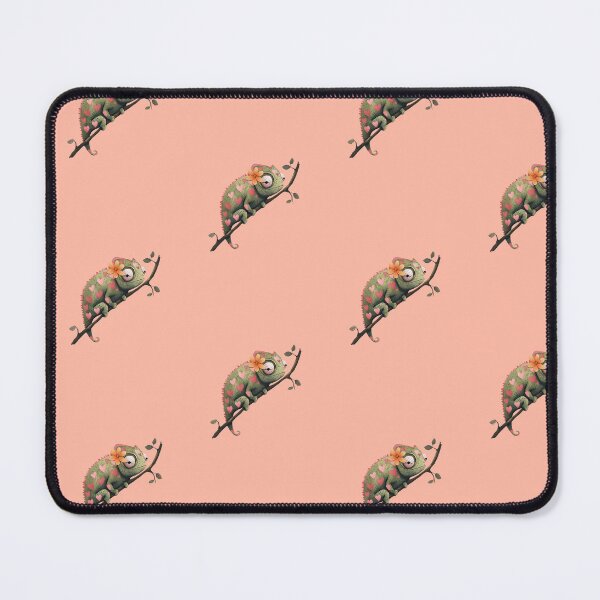 Item preview, Chameleon Covered in Hearts Looking for Love designed and sold by UpsidedownFrog.