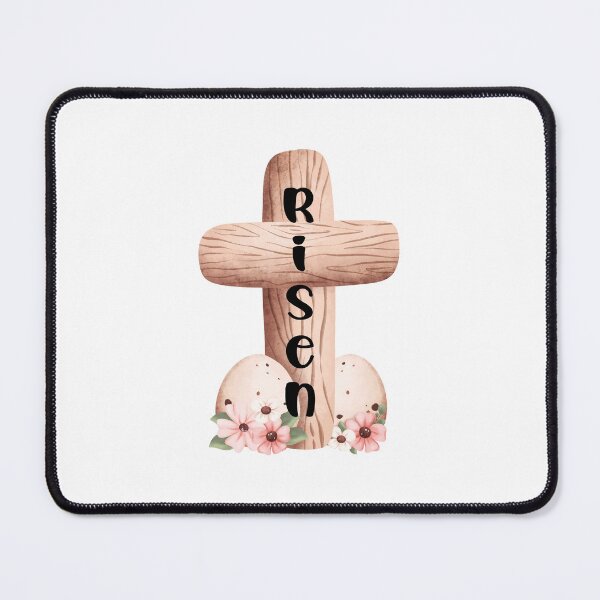 Item preview, Risen - Christian Easter Cross designed and sold by hergracediary.
