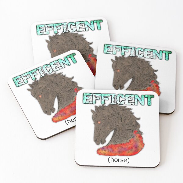 Item preview, EFFICENT (horse) designed and sold by D-D-D-DANGER - (shirts and things)! .