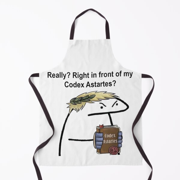 Item preview, Really? Right in front of my Codex Astartes? designed and sold by GrimdarkStore.