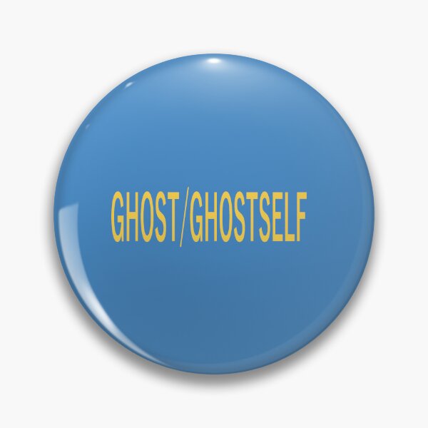 Item preview, Ghost/Ghostself - Pronoun Badges! designed and sold by Eckxa27.