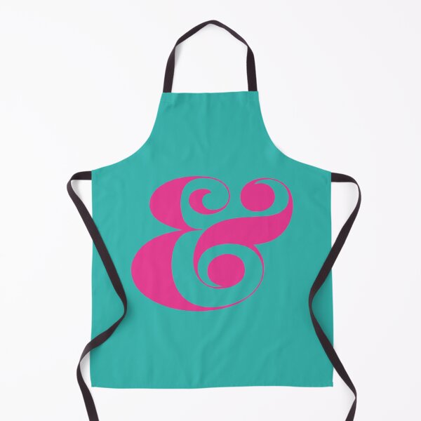 Item preview, Turquoise and Pink Ampersand designed and sold by AtriumHouse.