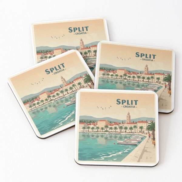 Item preview, Copy of Split Riva - Iconic Waterfront Promenade in Croatia designed and sold by TrendSh0p.